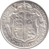 1915 HALFCROWN ( GVF ) - HALFCROWN - Cambridgeshire Coins