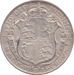 1915 HALFCROWN ( GVF ) - HALFCROWN - Cambridgeshire Coins