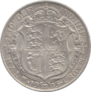 1915 HALFCROWN ( GVF ) - HALFCROWN - Cambridgeshire Coins