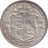 1915 HALFCROWN ( UNC ) 1 - HALFCROWN - Cambridgeshire Coins