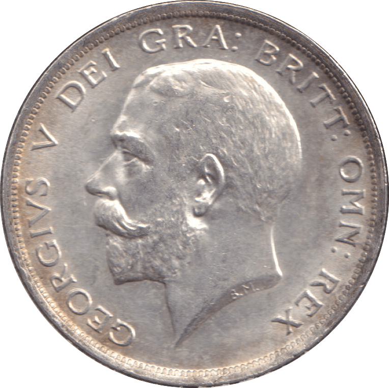 1915 HALFCROWN ( UNC ) 2 - HALFCROWN - Cambridgeshire Coins