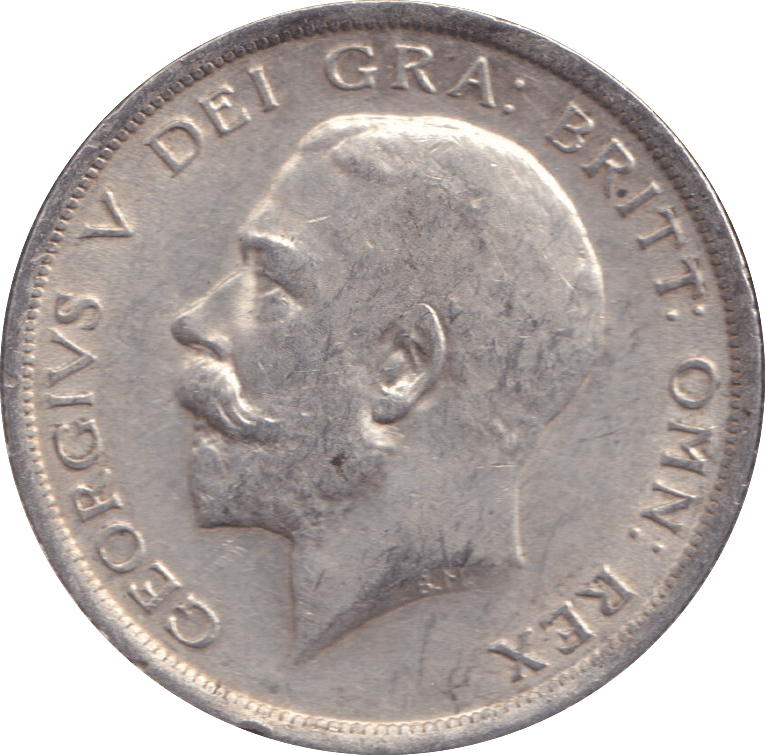1915 HALFCROWN ( UNC ) 3 - HALFCROWN - Cambridgeshire Coins