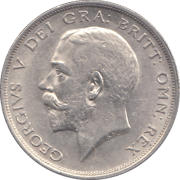 1915 HALFCROWN ( UNC ) - HALFCROWN - Cambridgeshire Coins