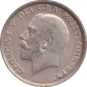1915 HALFCROWN ( VF ) - HALFCROWN - Cambridgeshire Coins