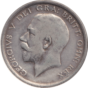 1915 HALFCROWN ( VF ) - HALFCROWN - Cambridgeshire Coins
