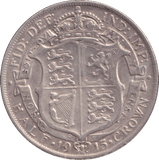 1915 HALFCROWN ( VF ) - HALFCROWN - Cambridgeshire Coins