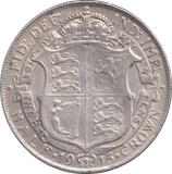 1915 HALFCROWN ( VF ) - HALFCROWN - Cambridgeshire Coins