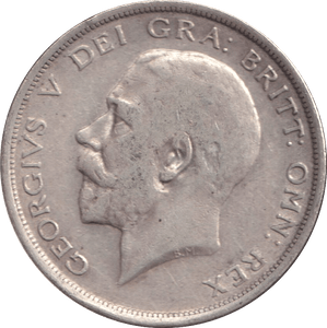 1915 HALFCROWN ( VF ) - HALFCROWN - Cambridgeshire Coins