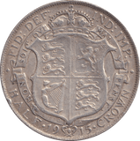 1915 HALFCROWN ( VF ) - HALFCROWN - Cambridgeshire Coins