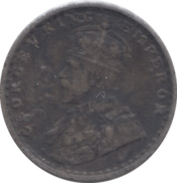 1915 INDIA TWO ANNAS - WORLD COINS - Cambridgeshire Coins