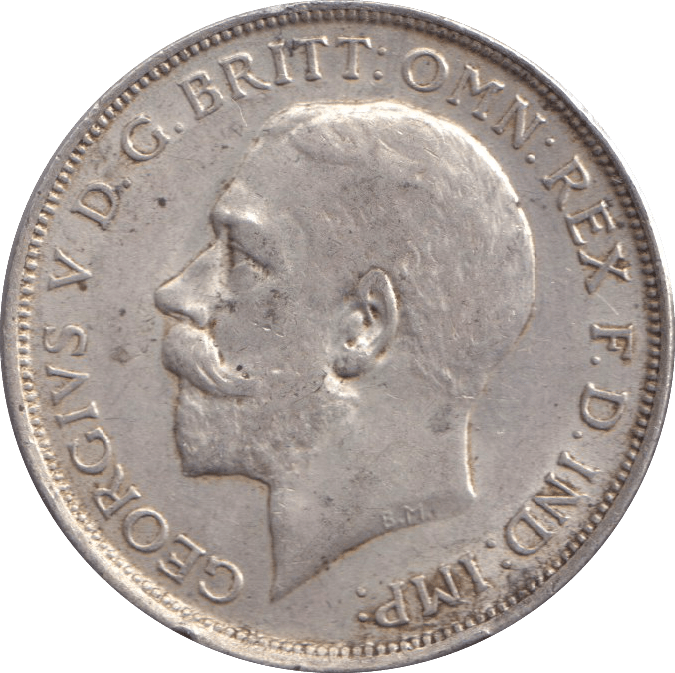 1915 ONE FLORIN ( GVF ) - FLORIN - Cambridgeshire Coins