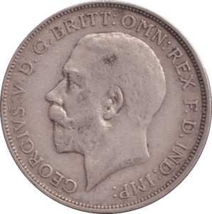1915 ONE FLORIN ( VF ) - FLORIN - Cambridgeshire Coins