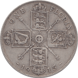 1915 ONE FLORIN ( VF ) - PENNY - Cambridgeshire Coins