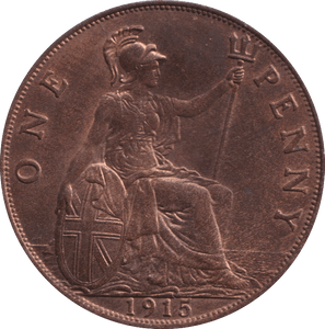 1915 PENNY ( UNC ) - PENNY - Cambridgeshire Coins