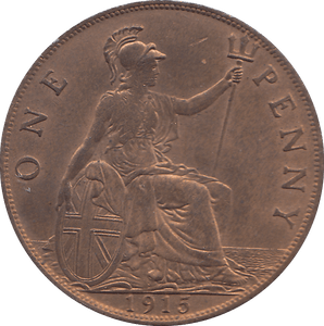 1915 PENNY ( UNC ) - PENNY - Cambridgeshire Coins