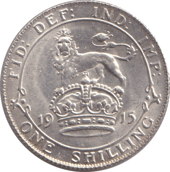 1915 SHILLING ( AUNC ) - SHILLING - Cambridgeshire Coins
