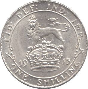 1915 SHILLING ( AUNC ) - SHILLING - Cambridgeshire Coins