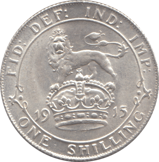 1915 SHILLING ( AUNC ) - SHILLING - Cambridgeshire Coins