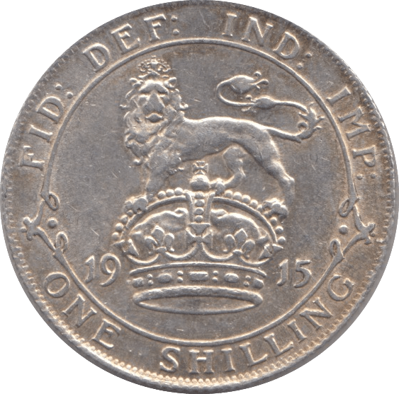 1915 SHILLING ( EF ) - Shilling - Cambridgeshire Coins