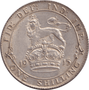 1915 SHILLING ( EF ) - Shilling - Cambridgeshire Coins