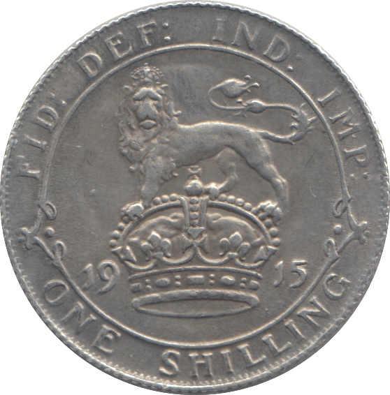 1915 SHILLING ( EF ) - SHILLING - Cambridgeshire Coins