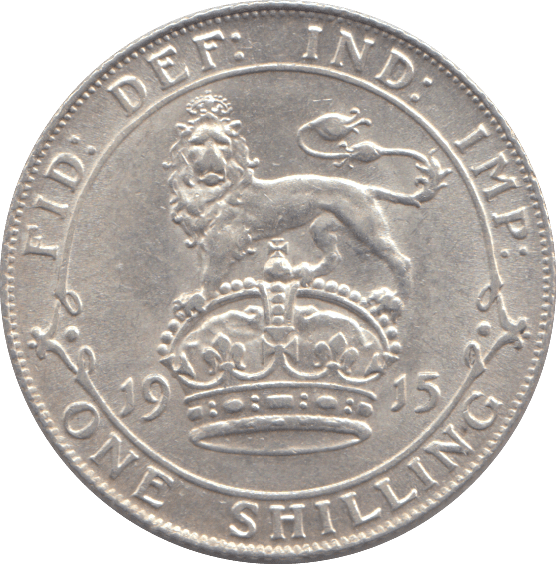 1915 SHILLING ( EF ) - SHILLING - Cambridgeshire Coins