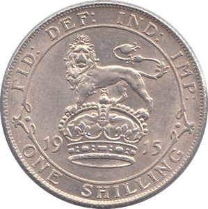 1915 SHILLING (EF) - SHILLING - Cambridgeshire Coins