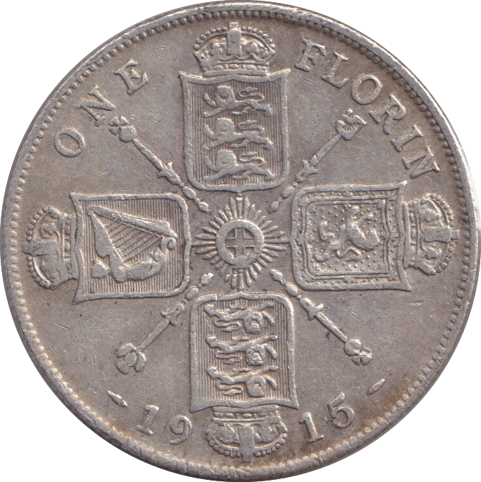 1915 SHILLING ( FINE ) - SHILLING - Cambridgeshire Coins