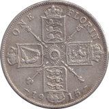 1915 SHILLING ( FINE ) - SHILLING - Cambridgeshire Coins