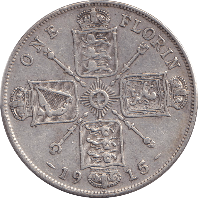 1915 SHILLING ( GF ) - SHILLING - Cambridgeshire Coins