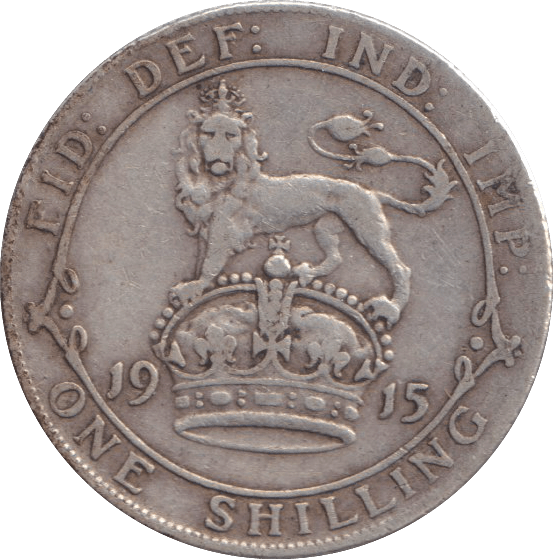 1915 SHILLING ( GF ) - SHILLING - Cambridgeshire Coins