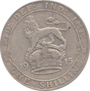 1915 SHILLING ( GF ) - SHILLING - Cambridgeshire Coins