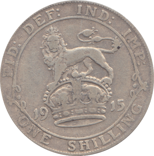 1915 SHILLING ( GF ) - SHILLING - Cambridgeshire Coins