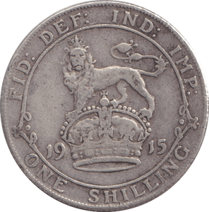 1915 SHILLING ( GF ) - SHILLING - Cambridgeshire Coins