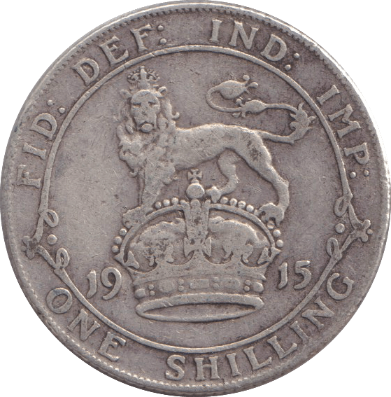 1915 SHILLING ( GF ) - SHILLING - Cambridgeshire Coins