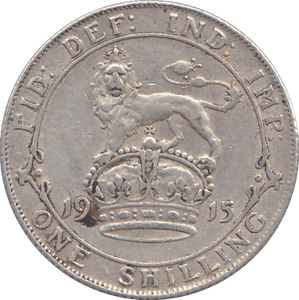 1915 SHILLING ( GF ) - SHILLING - Cambridgeshire Coins