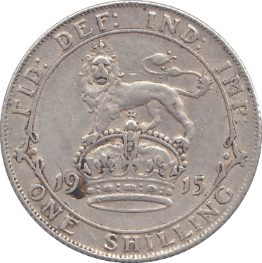 1915 SHILLING ( GF ) - SHILLING - Cambridgeshire Coins