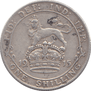1915 SHILLING ( GF ) - SHILLING - Cambridgeshire Coins