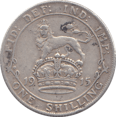 1915 SHILLING ( GF ) - SHILLING - Cambridgeshire Coins