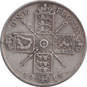 1915 SHILLING ( GF ) - SHILLING - Cambridgeshire Coins