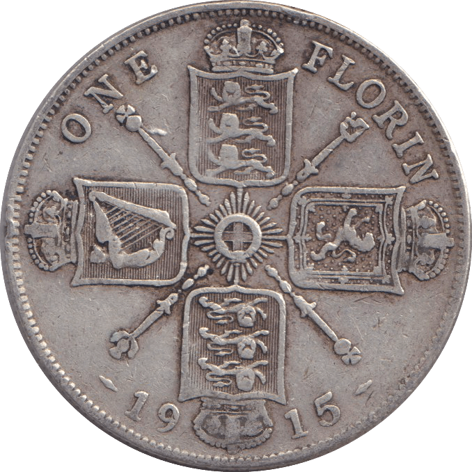 1915 SHILLING ( GF ) - SHILLING - Cambridgeshire Coins