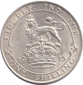 1915 SHILLING ( UNC ) - SHILLING - Cambridgeshire Coins