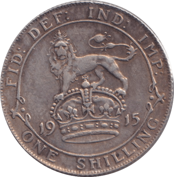 1915 SHILLING ( VF ) 9 - SHILLING - Cambridgeshire Coins