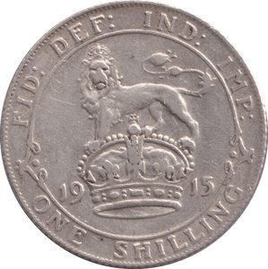 1915 SHILLING ( VF ) - Shilling - Cambridgeshire Coins