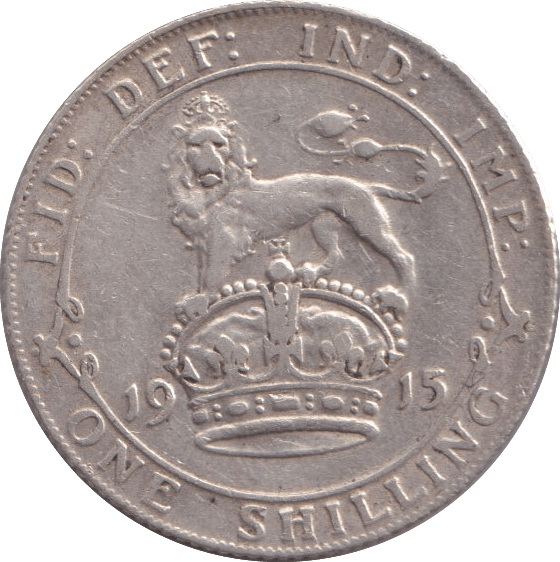 1915 SHILLING ( VF ) - Shilling - Cambridgeshire Coins