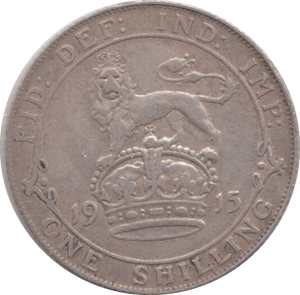 1915 SHILLING ( VF ) - SHILLING - Cambridgeshire Coins