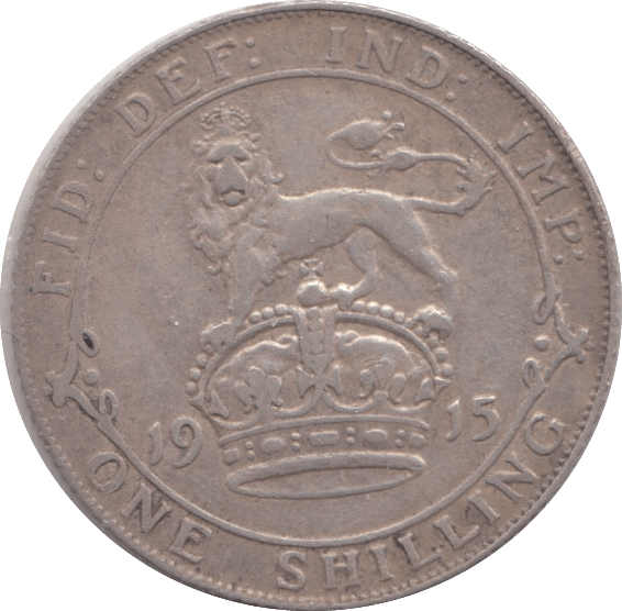 1915 SHILLING ( VF ) - SHILLING - Cambridgeshire Coins