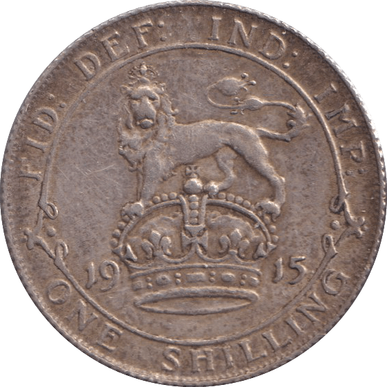 1915 SHILLING ( VF ) - SHILLING - Cambridgeshire Coins