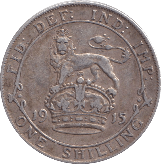 1915 SHILLING ( VF ) - SHILLING - Cambridgeshire Coins