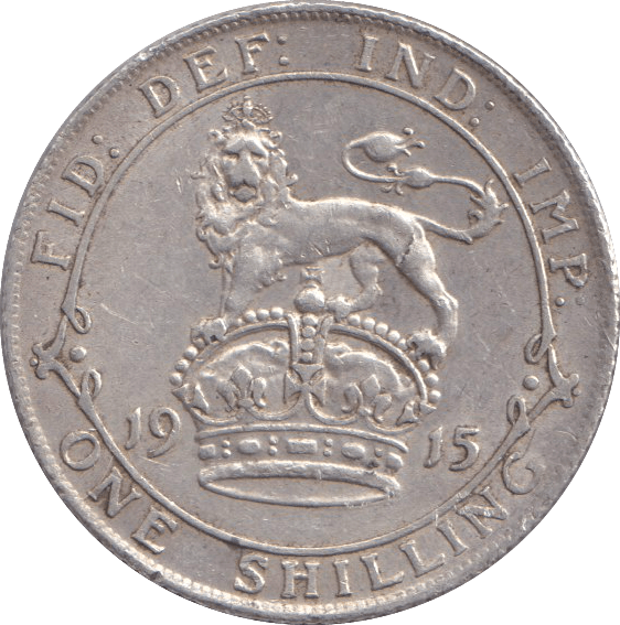 1915 SHILLING ( VF ) - SHILLING - Cambridgeshire Coins